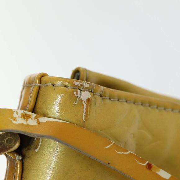 LOUIS VUITTON Monogram Vernis Spring Street Hand Bag Gris M91029 LV Auth 85434 - Picture 9 of 16